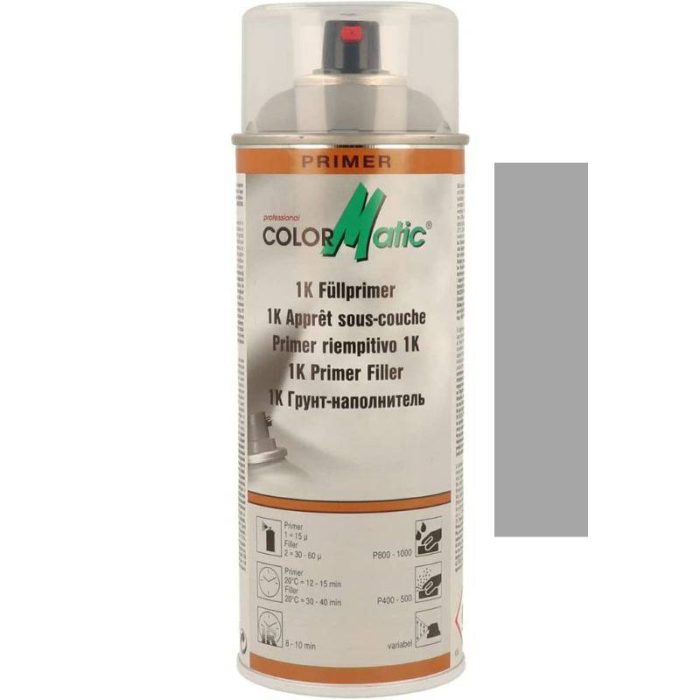 1K Filer primer HG1 - HG8 400 ml COLORMATIC - Tele siva CM HG4