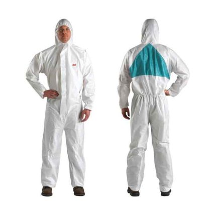 3M Odijelo za lakiranje bijelo-zeleno L-XXL