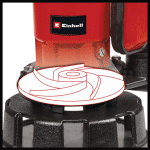 EINHELL Potopna pumpa za nečistu vodu GE-DP 900 Cut - Slika 4