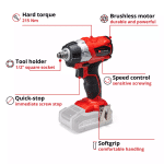 EINHELL aku udarni odvijač PXC TP-CW 18 Li BL – Solo - Slika 7