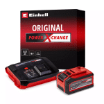 EINHELL set brzi punjač 6A Boostcharger i baterija 18 V 4-6Ah
