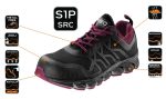 Ženske kožne cipele S1P SRC CE 36-41 NEO 82-530 - Slika 5
