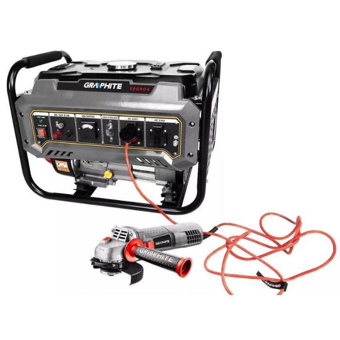 Agregat 2000-2200 W GRAPHITE 58G904 - Slika 2