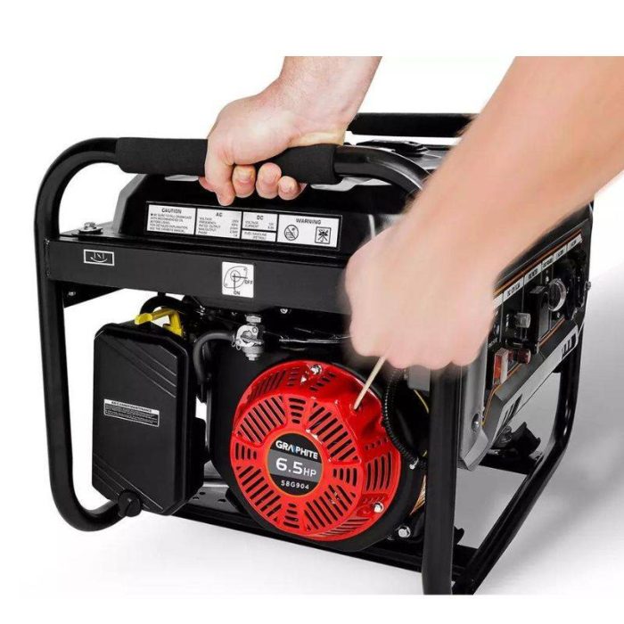 Agregat 2000-2200 W GRAPHITE 58G904 - Slika 6