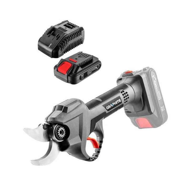 Aku vrtne škare u setu Energy+18 V GRAPHITE 58G029 Aku vrtne škare u setu Energy+18 V GRAPHITE 58G029