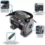Akumulatorski kompresor Energy+ 18V 58GE113 GRAPHITE - Slika 4