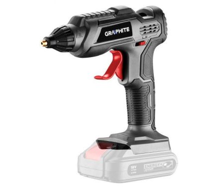 Akumulatorski pištolj za vruće ljepilo Energy+ GRAPHITE 18 V 58G040