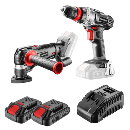 Akumulatorski set Energy+ GRAPHITE START 12