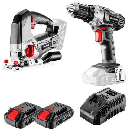 Akumulatorski set Energy+ GRAPHITE START 6