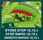 Akumulatorski trimer za živicu 18 V VERTO 52G568 - Slika 2
