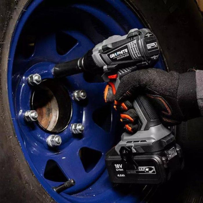 Akumulatorski udarni odvrtač Energy+ 18 V GRAPHITE 58G028 - Slika 4