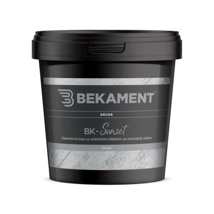 BEKAMENT Dekorativna boja za unutarnje zidove 1 L BK-Sunset
