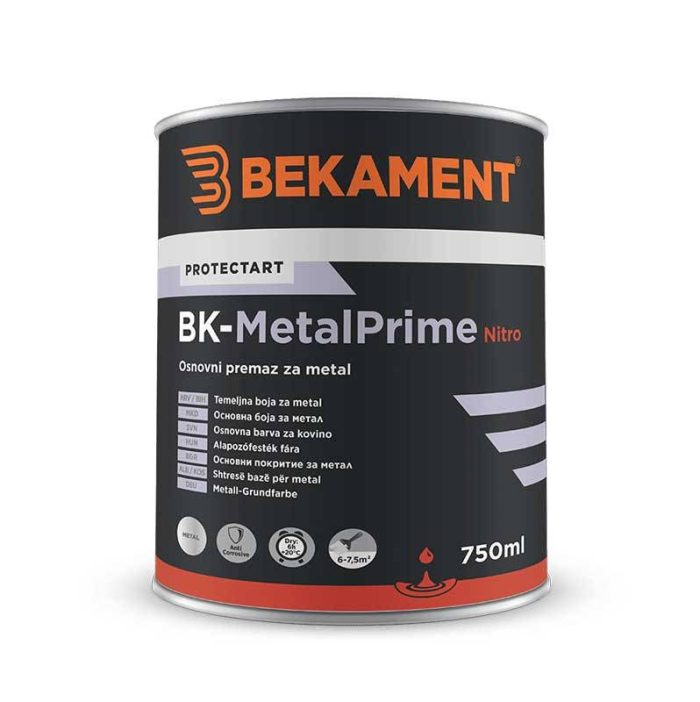 BEKAMENT Osnovni premaz za metal 750 ml BK-MetalPrime Nitro BEKAMENT Osnovni premaz za metal 750 ml BK-MetalPrime Nitro