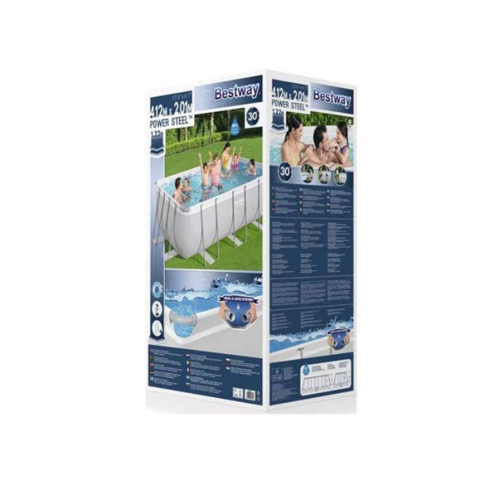 BESTWAY Bazen POWER STEEL + pumpa 4.12 x 2.01 x 1.22 m - Slika 2
