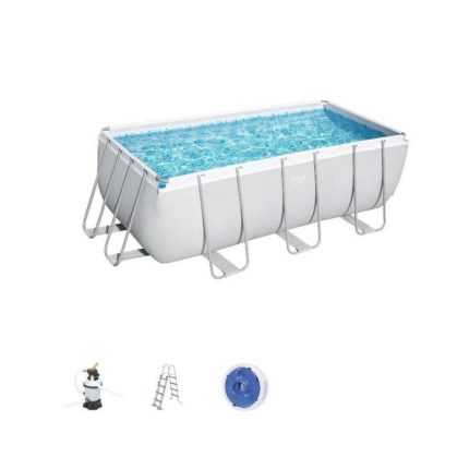BESTWAY Bazen POWER STEEL + pumpa 4.12 x 2.01 x 1.22 m