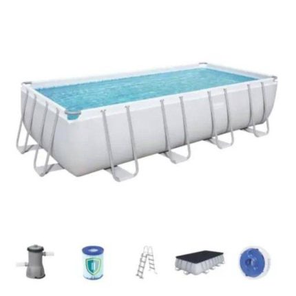 BESTWAY Bazen POWER STEEL + pumpa 4.88 x 2.44 x 1.22 m