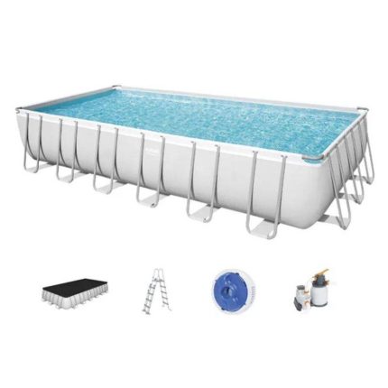 BESTWAY Bazen POWER STEEL + pumpa 7.32 x 3.66 x 1.32 m