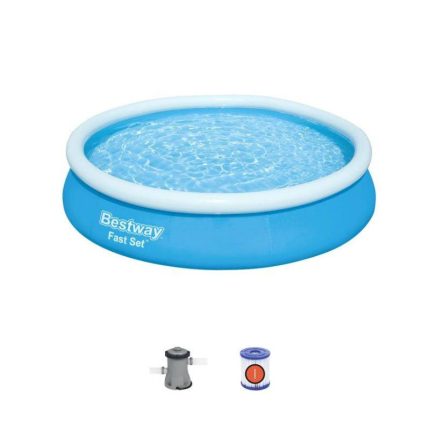 BESTWAY Bazen za djecu FAST SET 3.66 m x 76 cm s filter pumpom
