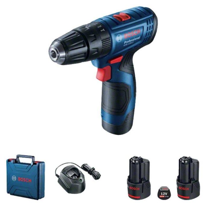 BOSCH Aku udarna bušilica-izvijač GSB 120-LI Professional BOSCH Aku udarna bušilica-izvijač GSB 120-LI Professional