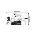 BOSCH Blanjalica GHO 6500 Professional - Slika 5