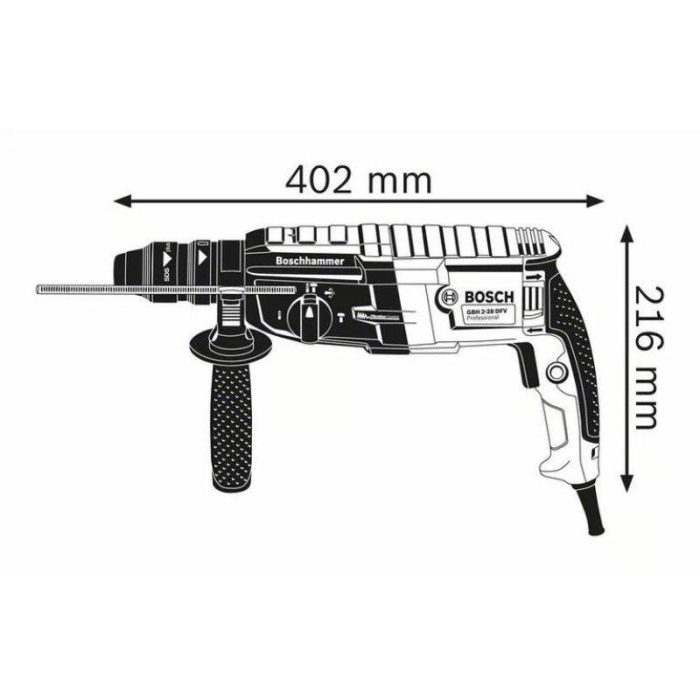 BOSCH-Cekic-busilica-SDS-GBH-2-28-F-Professional-1 BOSCH Čekić bušilica SDS+ GBH 2-28 F Professional - Slika 2