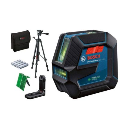 BOSCH Križni nivelir laser GLL 2-15 G + LB10 + BT150 Professional