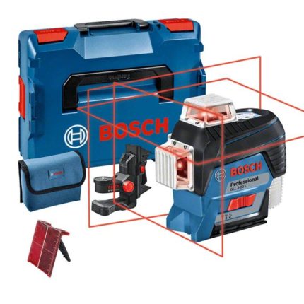 BOSCH Križni nivelir laser GLL 3-80 C+LR7 Professional