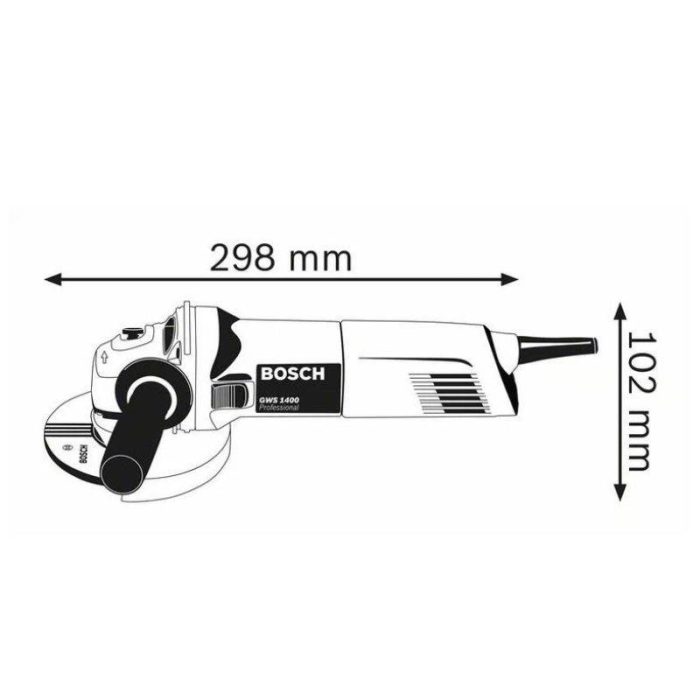 BOSCH-Kutna-brusilica-GWS-1400-Professional-1 BOSCH Kutna brusilica GWS 1400 Professional - Slika 2
