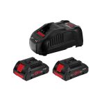 BOSCH Set punjač GAL 1880 CV + 2x PROCORE Baterija 18V/4