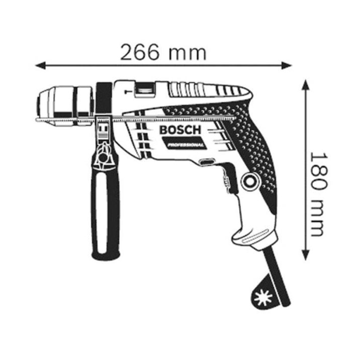 BOSCH-Vibracijska-busilica-GSB-13-RE-Professional-2 BOSCH Vibracijska bušilica GSB 13 RE Professional - Slika 3