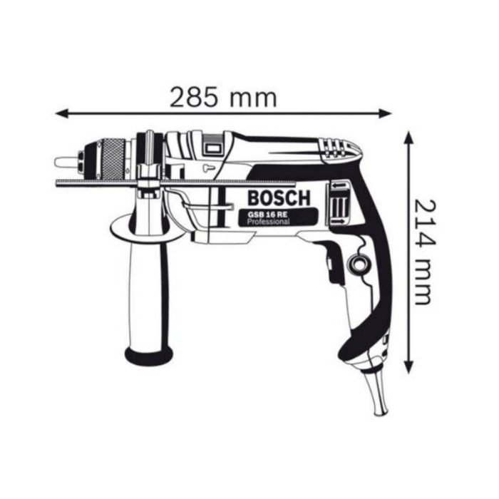 BOSCH-Vibracijska-busilica-GSB-16-RE-Professional-1 BOSCH Vibracijska bušilica GSB 16 RE Professional - Slika 2
