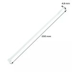 Bijele vezice 2,5x200/4,8x200 mm 100/75 kom NEO 01-600/01-607 - Slika 4
