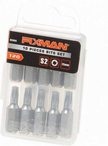 Bit odvijač T27X25mm 10 kom FIXMAN N3405
