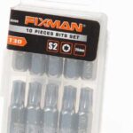 Bit odvijač T30X25mm 10 kom FIXMAN N3406
