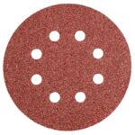 Brusni papir na čičak 125 mm 8 rupa K40-K240 5/1 GRAPHITE 55H939-55H944 - K40