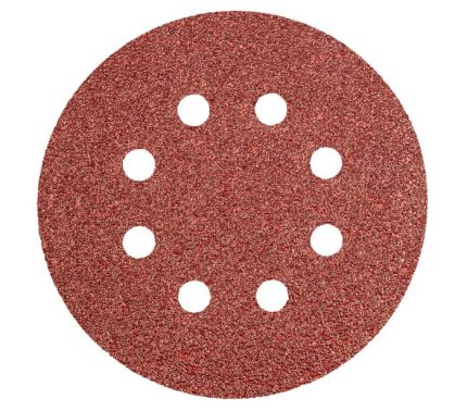 Brusni papir na čičak 125 mm 8 rupa K40-K240 5/1 GRAPHITE 55H939-55H944 - K40