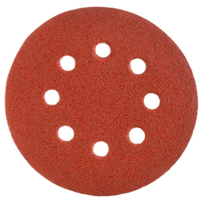 Brusni papir s rupama K120 5 kom VERTO 63H212 Brusni papir s rupama K120 5 kom VERTO 63H212