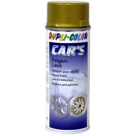 CARS Sprej za felge 400 ml DUPLI-COLOR - Zlatna