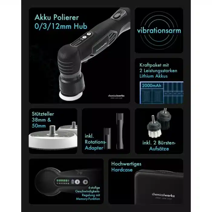 ChemicalWorkz Evo Mini Aku polirka - Slika 3