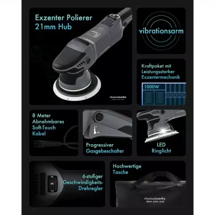 ChemicalWorkz Polirka DA21 Pro - Slika 5