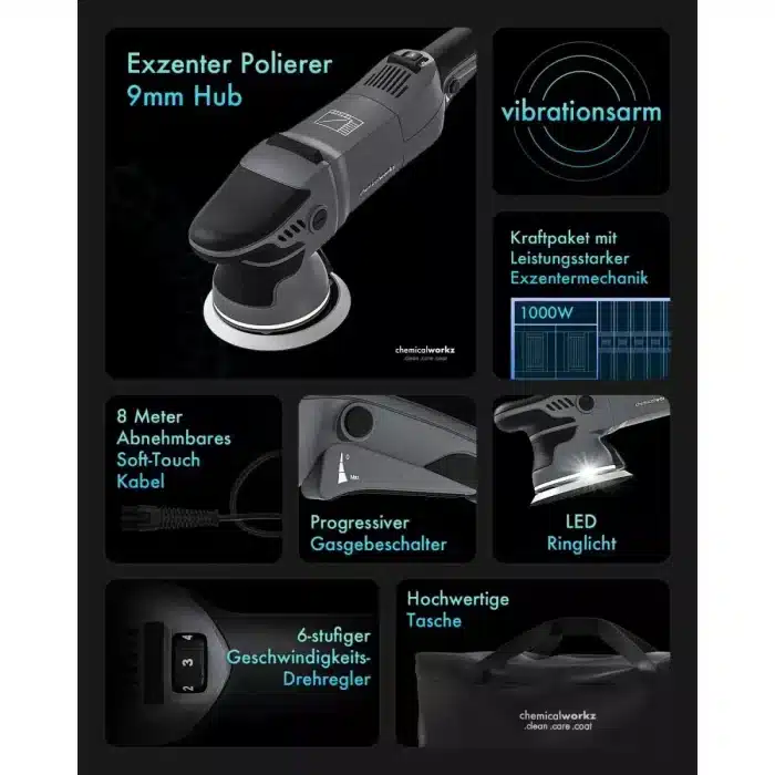 ChemicalWorkz Polirka DA9 Pro - Slika 4