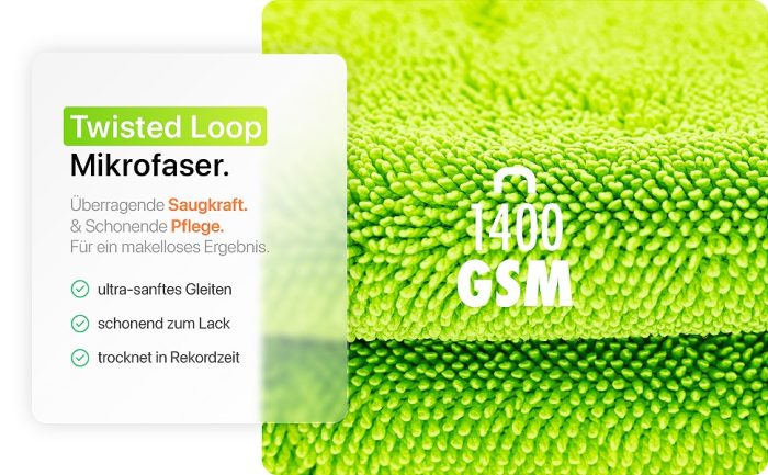 ChemicalWorkz Twisted Towel 1400GSM 60x40 - Slika 2