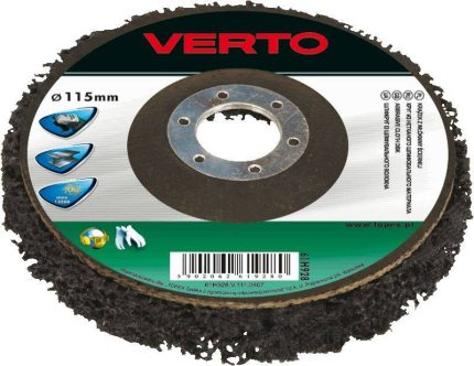 Disk za skidanje hrđe 125 mm VERTO 61H930