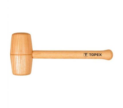 Drveni čekić s okruglom glavom 70 mm TOPEX 02A057
