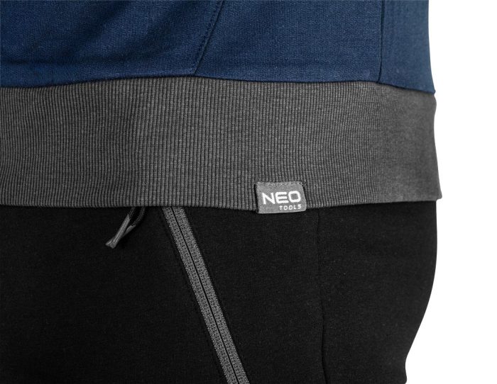 Dukserica COMFORT s kapuljačom tamnoplava S-XXXL NEO 81-513 - Slika 4