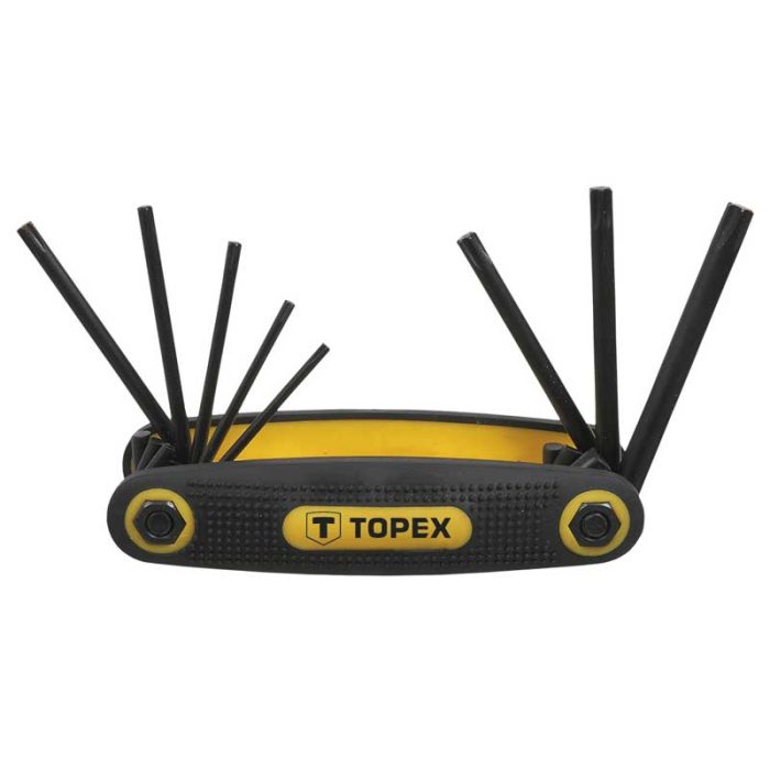 Džepni set torx ključeva 8 kom TOPEX 35D959 Džepni set torx ključeva 8 kom TOPEX 35D959