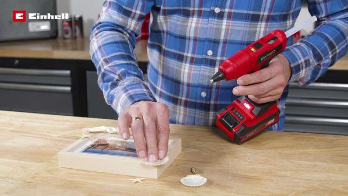 EINHELL Aku pištolj za vruće ljepilo Power X-Change TE-CG 18 Li- Solo - Slika 2