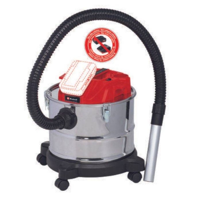 EINHELL Aku usisivač za pepeo TE-AV 18/15 Li C-Solo EINHELL Aku usisivač za pepeo TE-AV 18/15 Li C-Solo