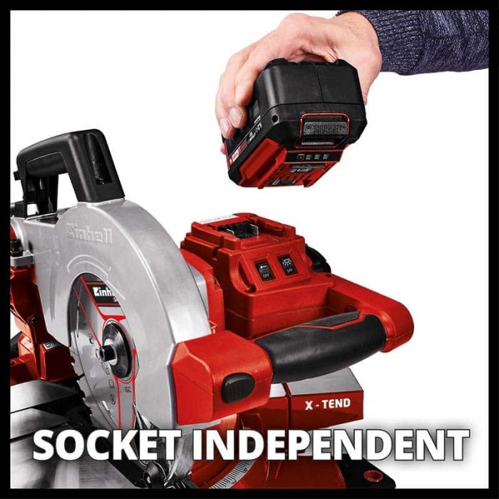 EINHELL-Akumulatorska-preklopna-pila-Power-X-Change-TE-MS-18210-Li-Solo-2 EINHELL Akumulatorska preklopna pila Power X-Change TE-MS 18/210 Li-Solo - Slika 3