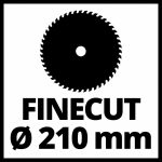 EINHELL Akumulatorska preklopna pila Power X-Change TE-MS 18/210 Li-Solo - Slika 5